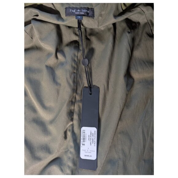 Rag & Bone | Lorenz Military Jacket | Color: Green | Size: L | Brand New - Picture 3 of 5